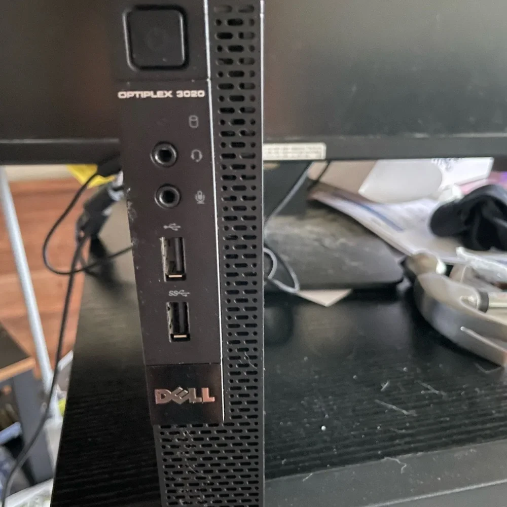 Computer and monitor!
